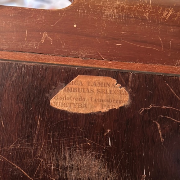 Charming tray over 100 years old Victorian butterfly shrooms fern nature core - Picture 2 of 12